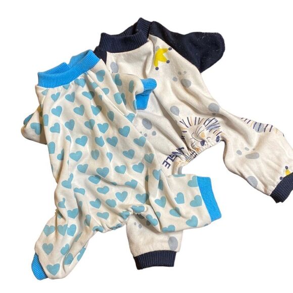 Pajama Bundle for Toy Breed Small Dog - Picture 2 of 8